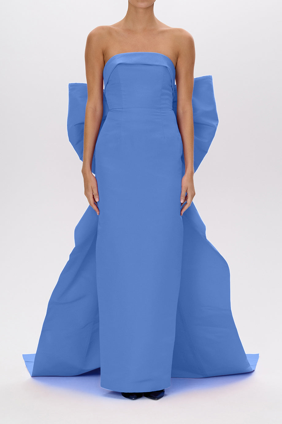 Colette Silk Faille Column Gown