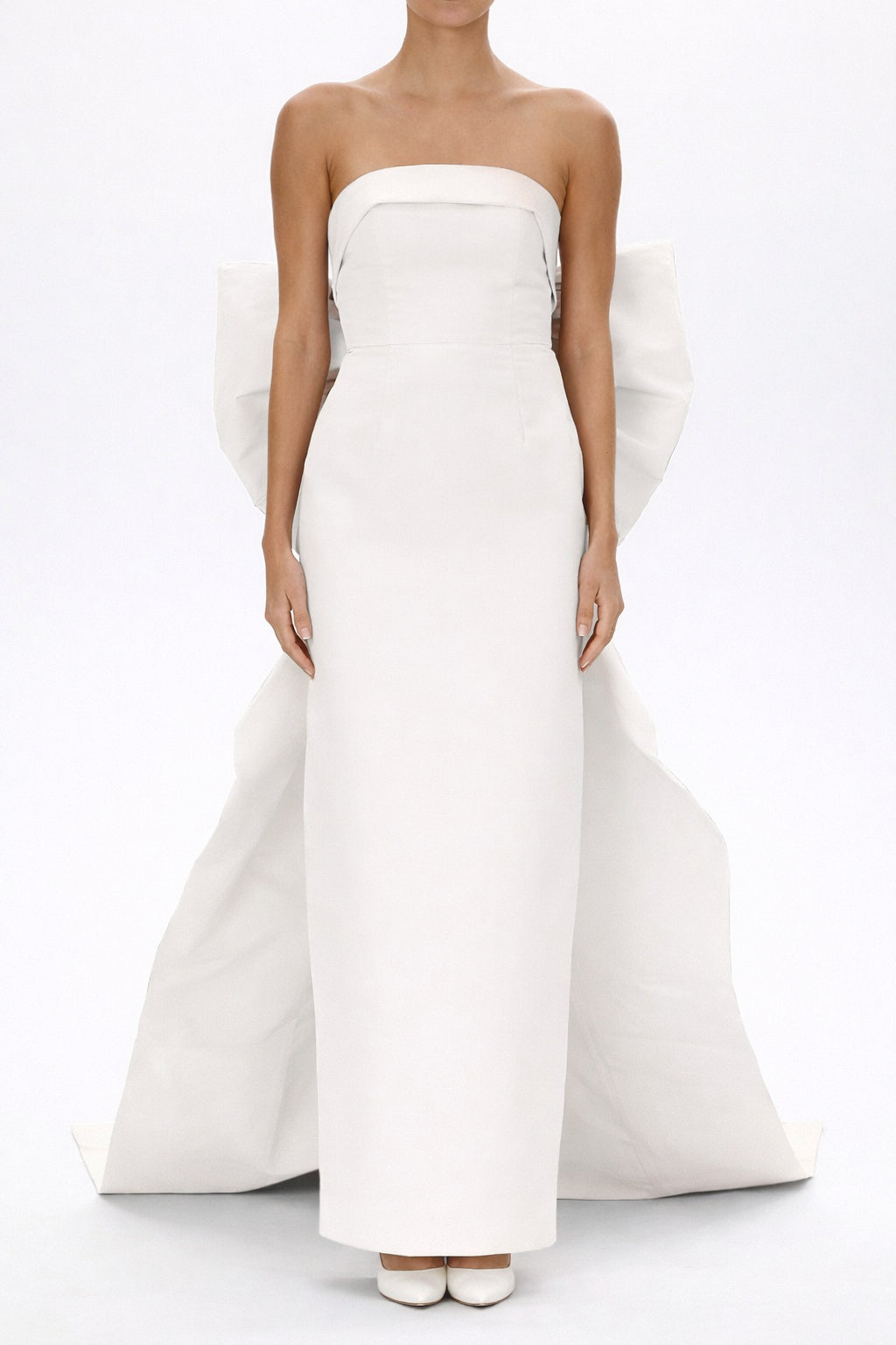 Colette Silk Faille Column Gown