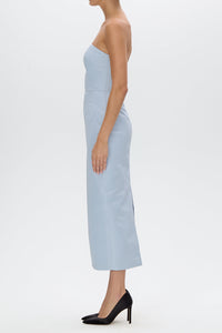 Elizabeth Silk Faille Midi Dress