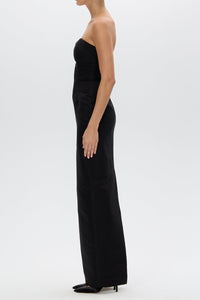 Elizabeth Silk Faille Column Gown