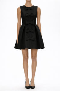 Eloise Silk Faille Mini Dress