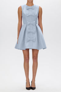 Eloise Silk Faille Mini Dress