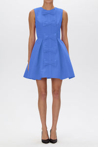 Eloise Silk Faille Mini Dress