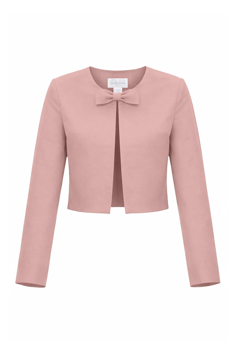 Emilie Silk Faille Bow Jacket