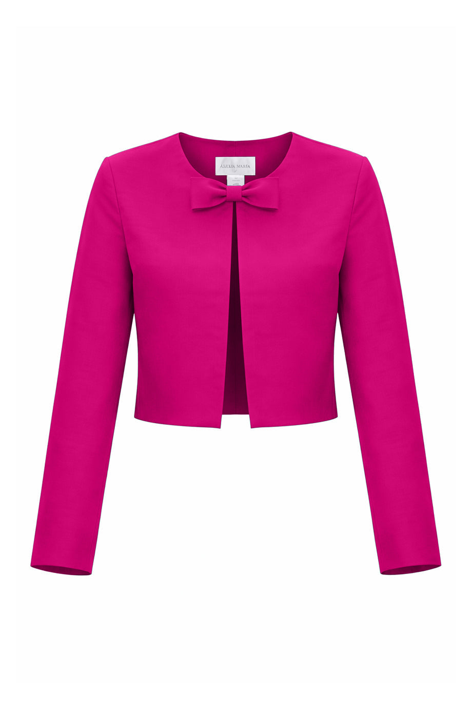 Emilie Silk Faille Bow Jacket