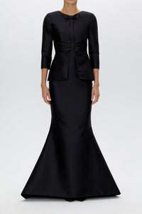 Marion Silk and Wool Mermaid Gown