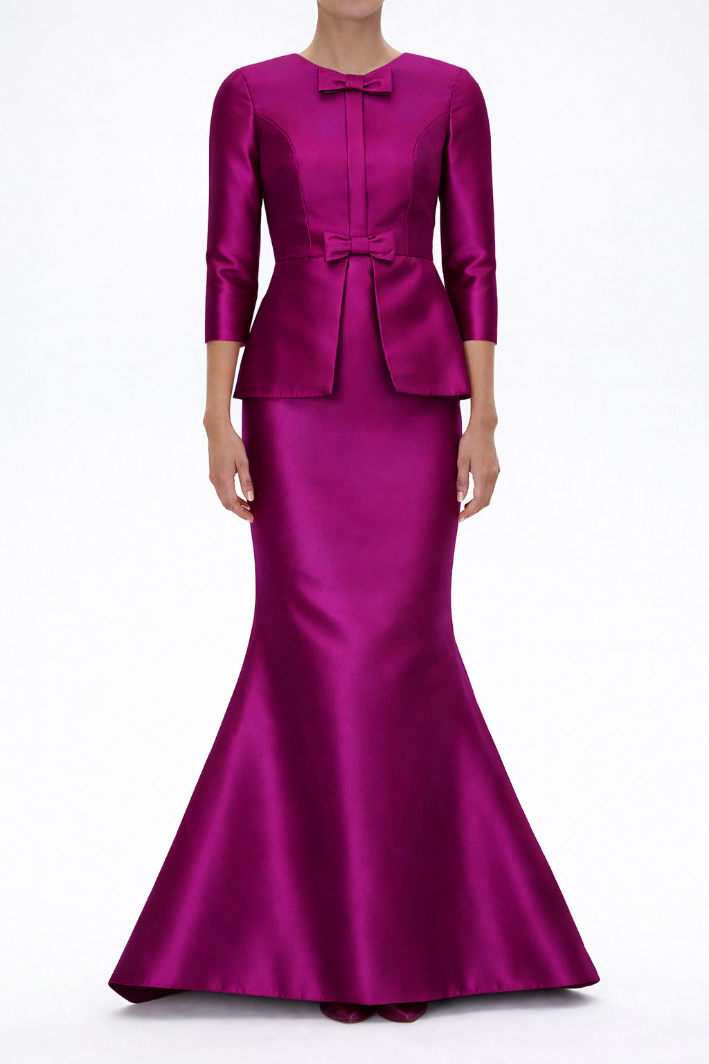 Marion Silk and Wool Mermaid Gown