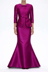 Marion Silk and Wool Mermaid Gown