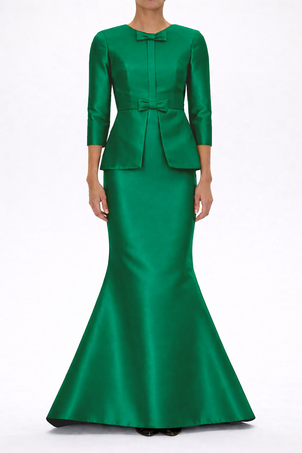 Marion Silk and Wool Mermaid Gown