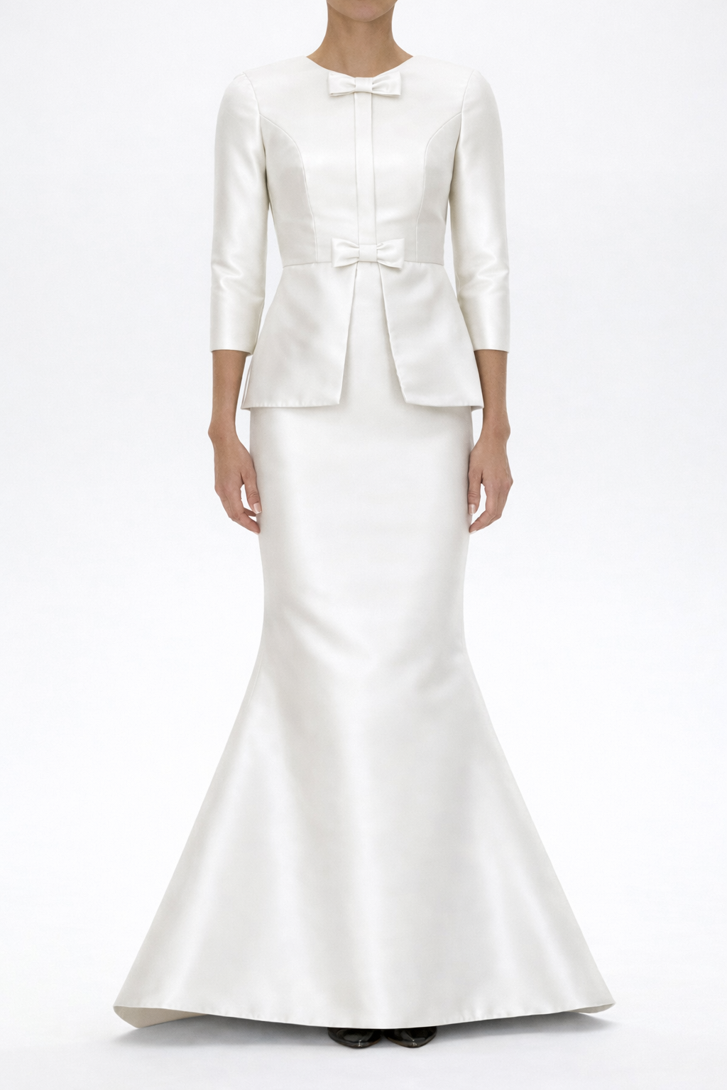 Marion Silk and Wool Mermaid Gown