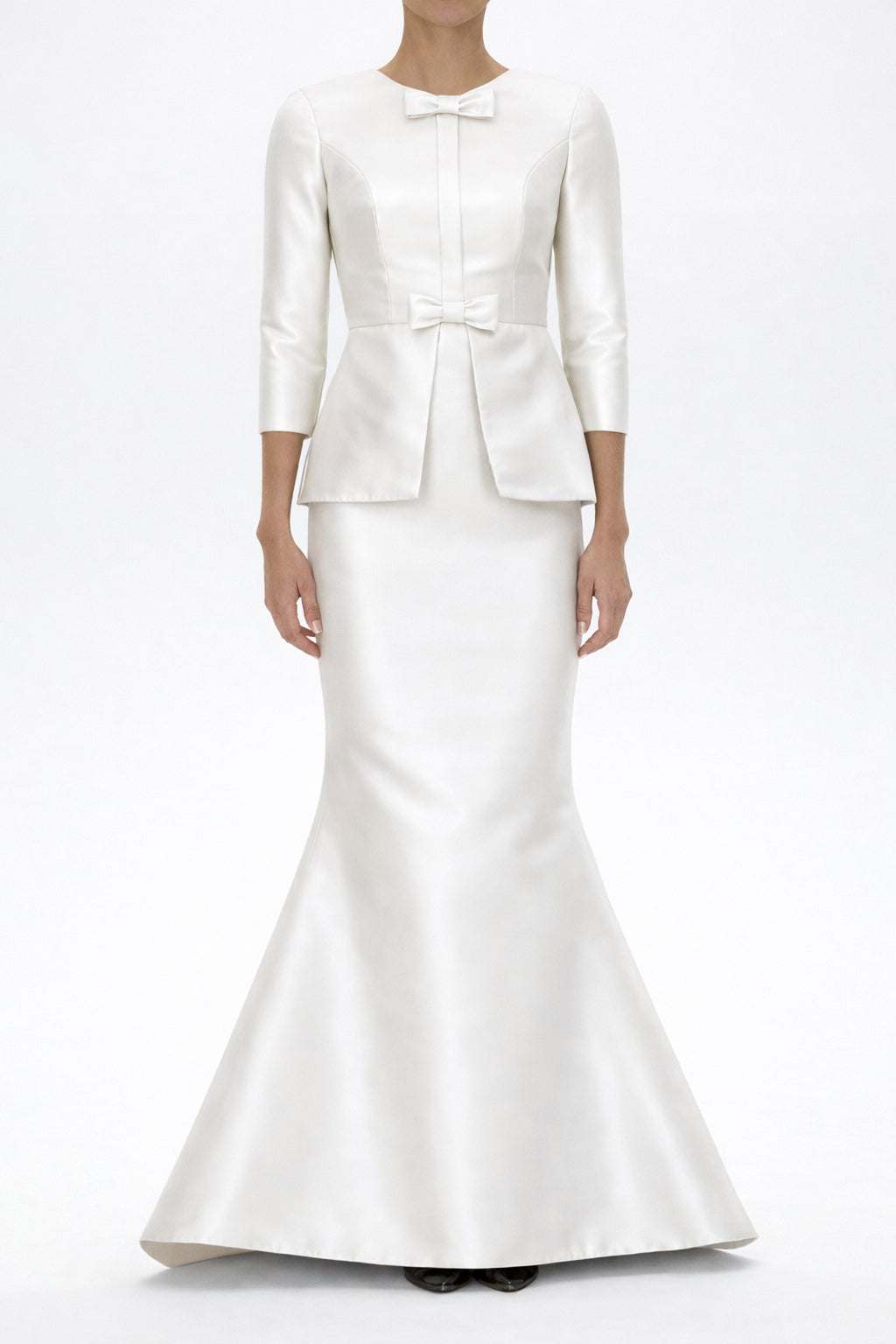Marion Silk and Wool Mermaid Gown