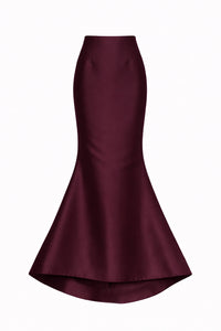 Silk and Wool Mermaid Skirt