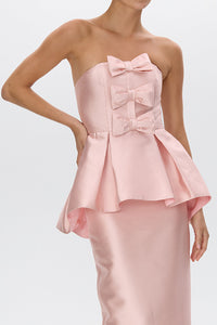 Stella Silk and Wool Peplum Top