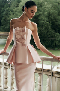 Stella Silk and Wool Peplum Top