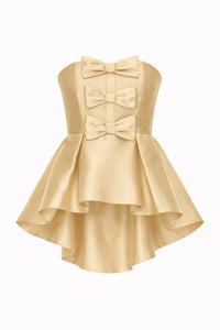 Stella Silk and Wool Peplum Top
