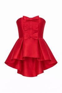 Stella Silk and Wool Peplum Top