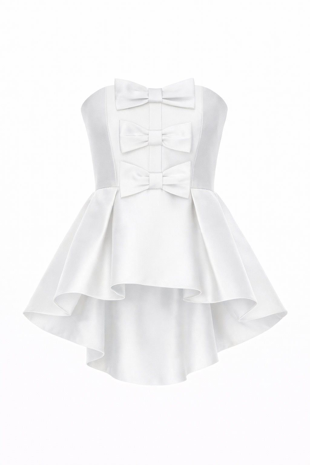 Stella Silk and Wool Peplum Top