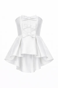 Stella Silk and Wool Peplum Top