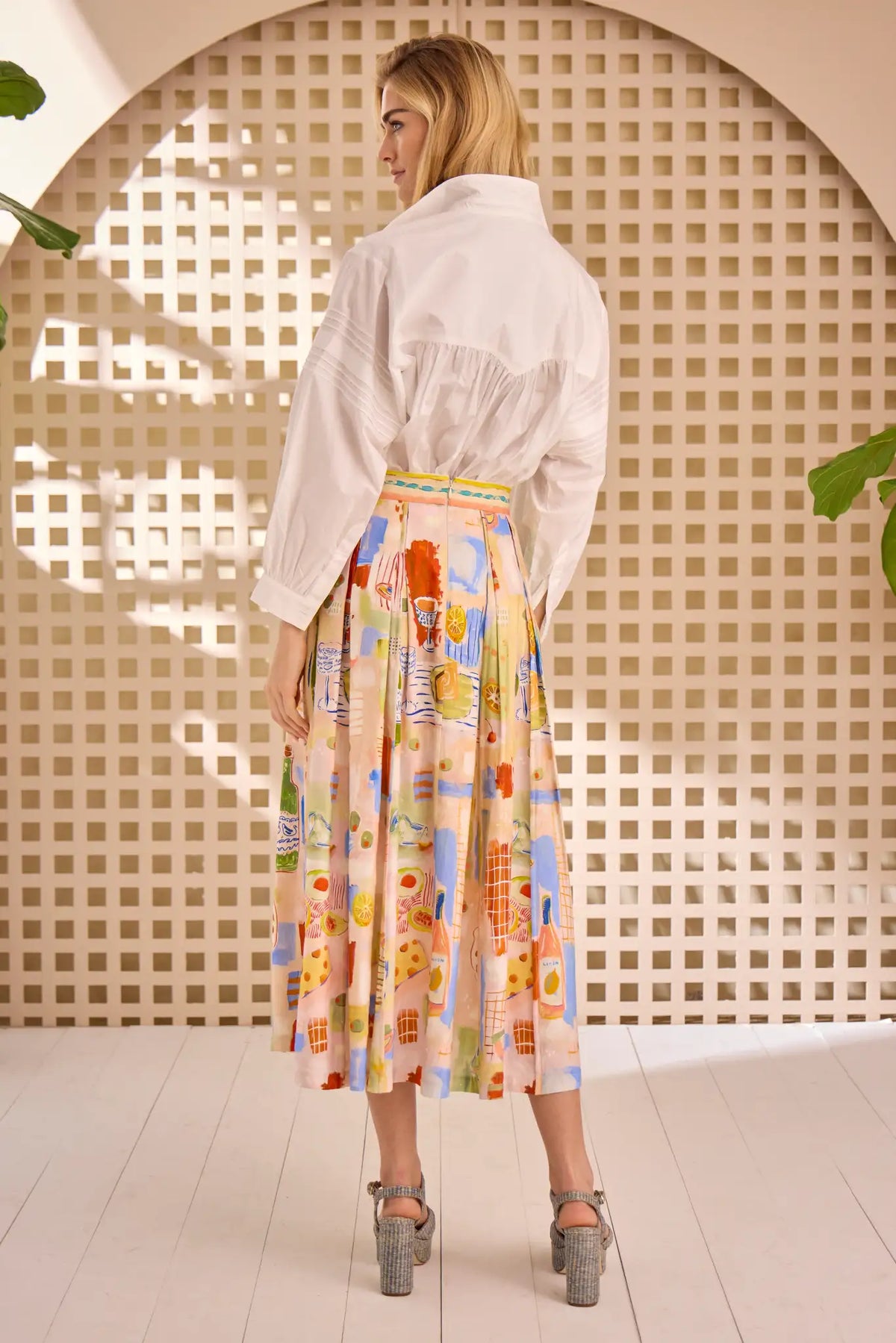 Alexis Skirt in Happy Hour