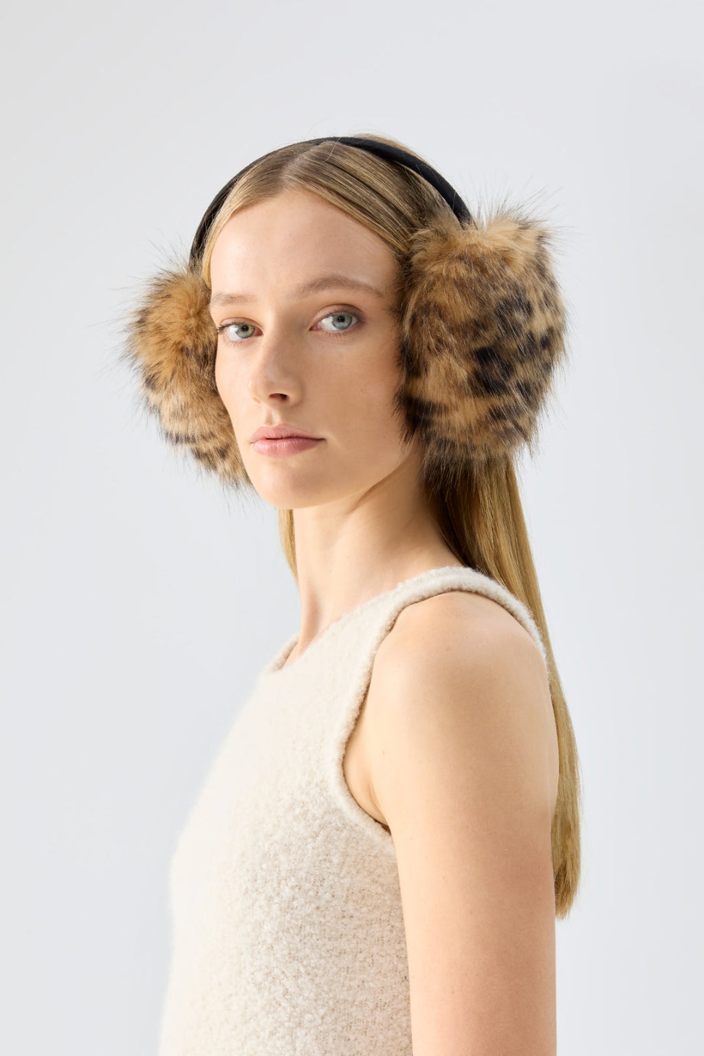 All Ears Earmuffs in Leopardess