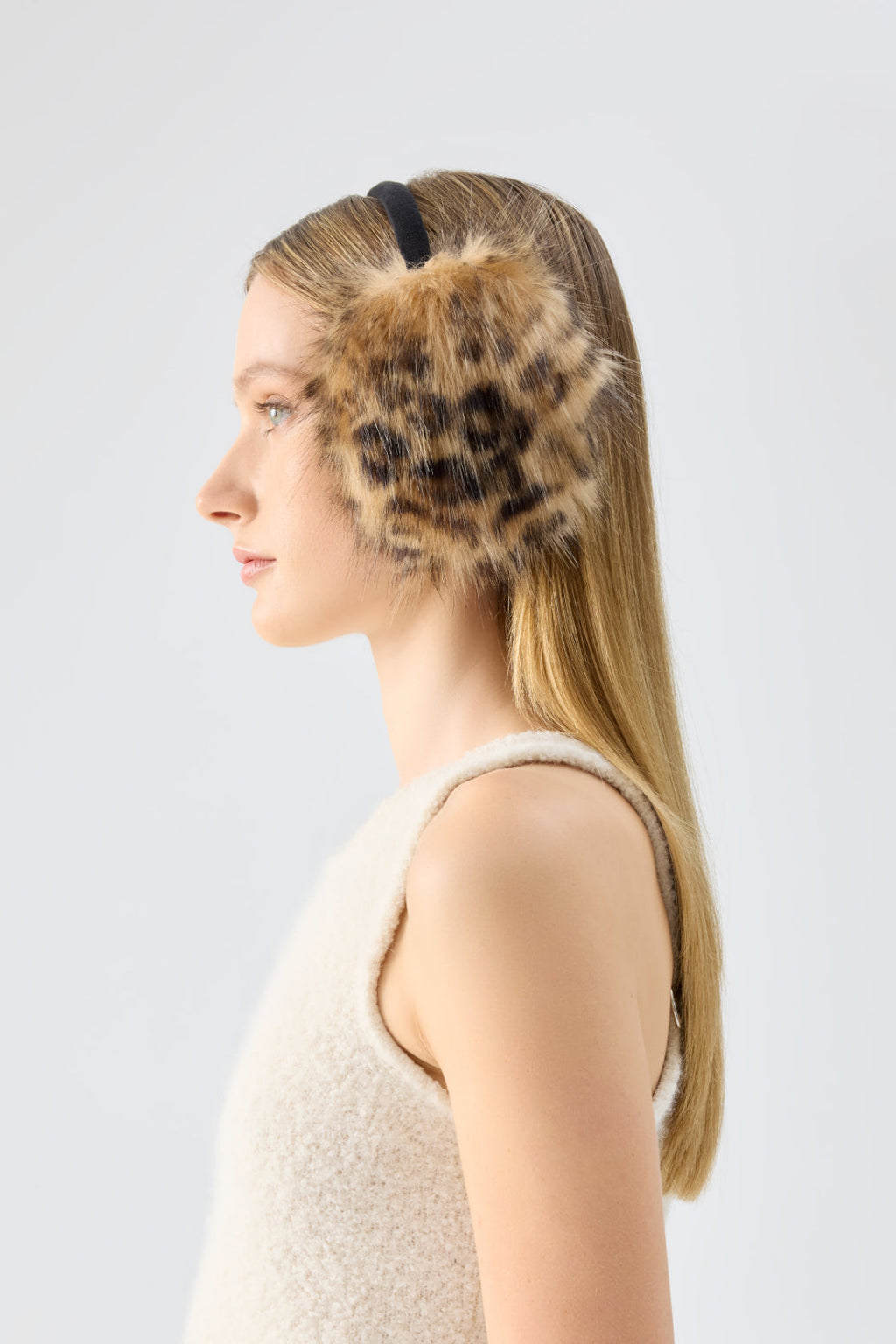 All Ears Earmuffs in Leopardess