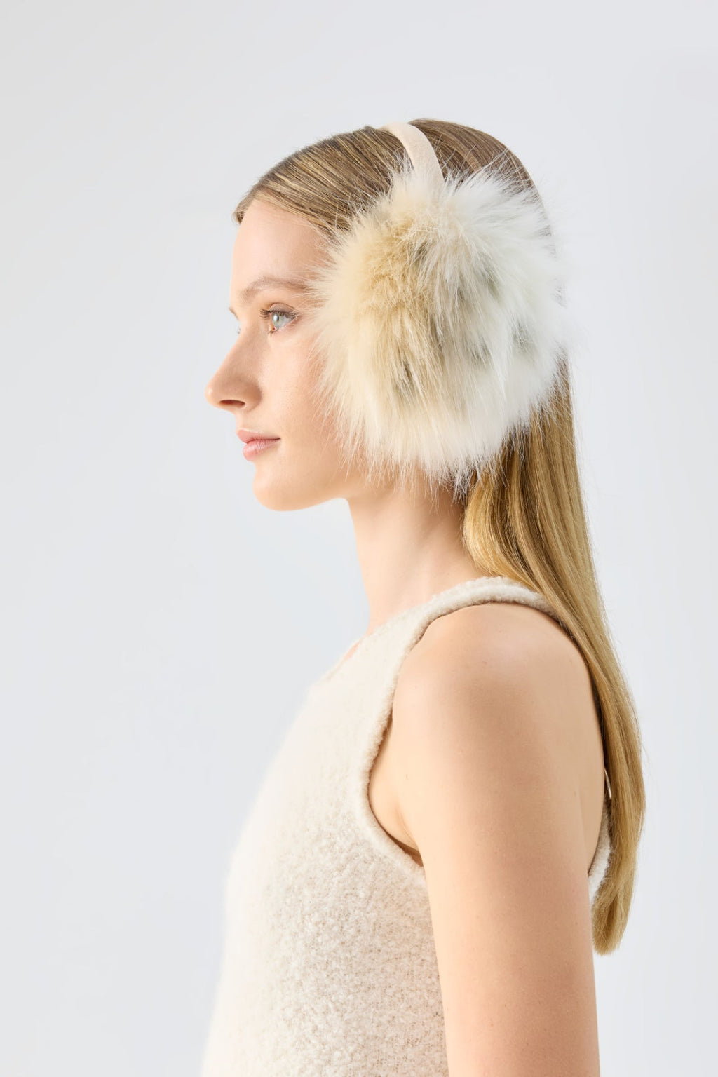 All Ears Earmuffs in Snow Leopard