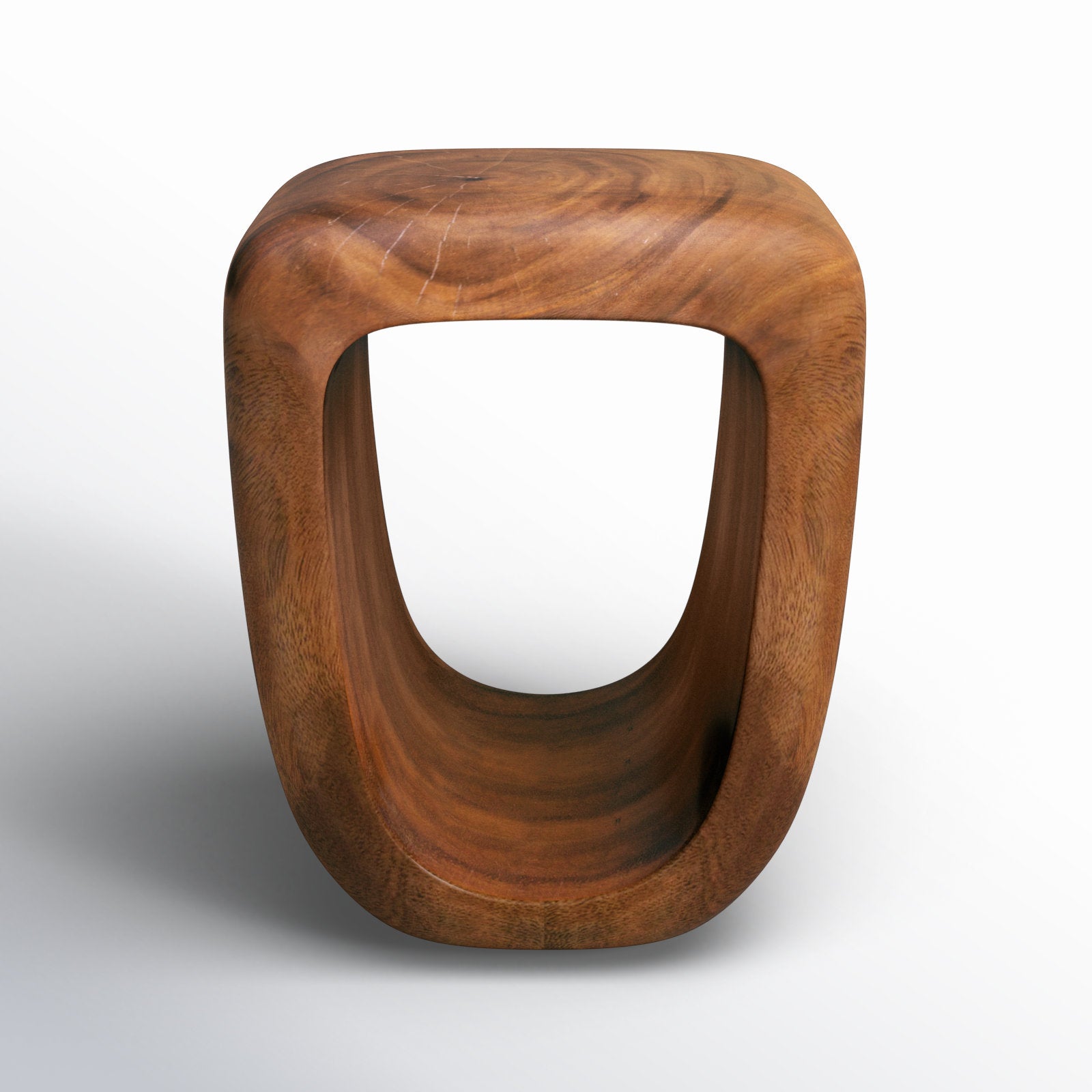 Alpine Solid Wood Accent Stool