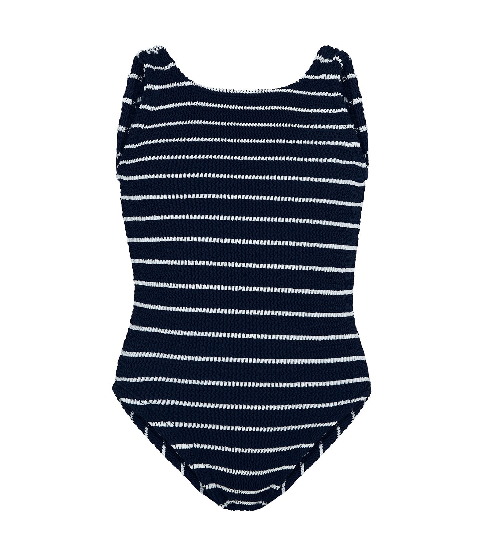 Baby Alva Swimsuit in Navy/White Stripe