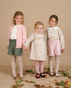 Freesia Short in Sweet Pink Babycord