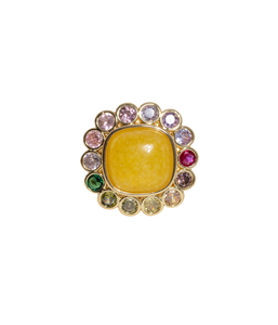Ambrose Cocktail Ring in Tourmaline