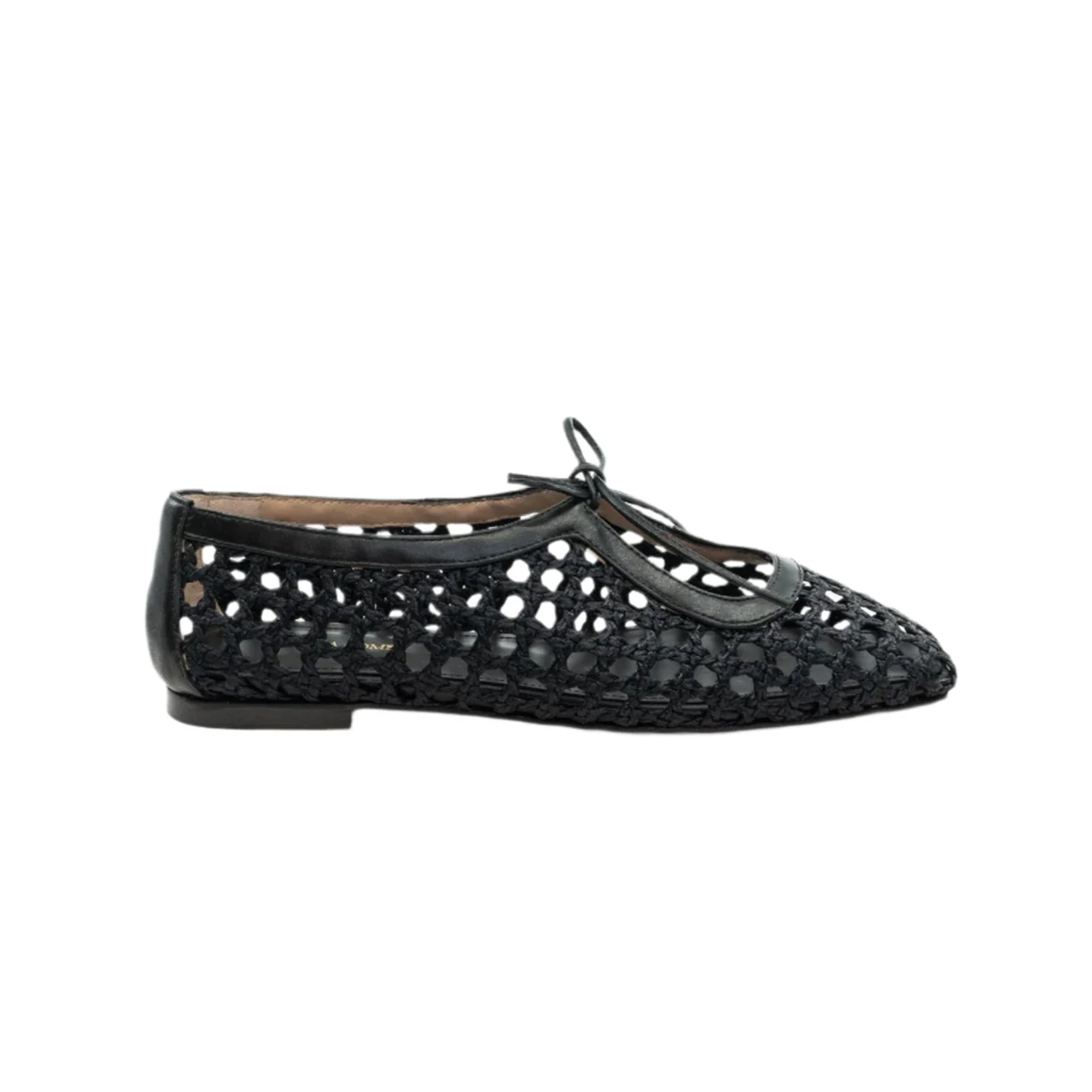 Amelia Black Raffia