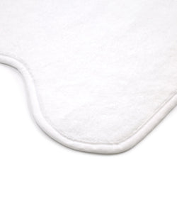 Classic Rebecca Udall, Amelia Scalloped Luxury White Cotton Bath Towel Bundle