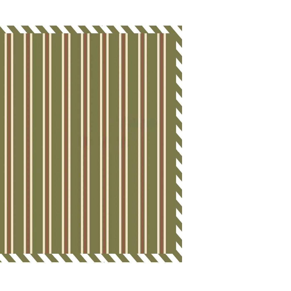 The Isabelle Napkin in Winter Stripe, Set of 4