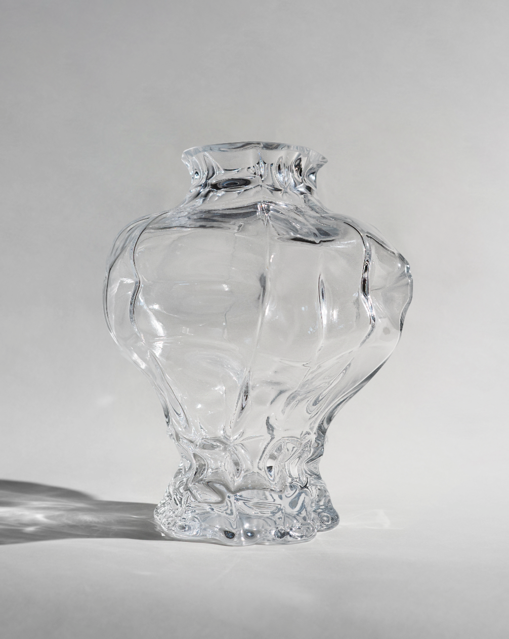 Ammonit Vase - Clear