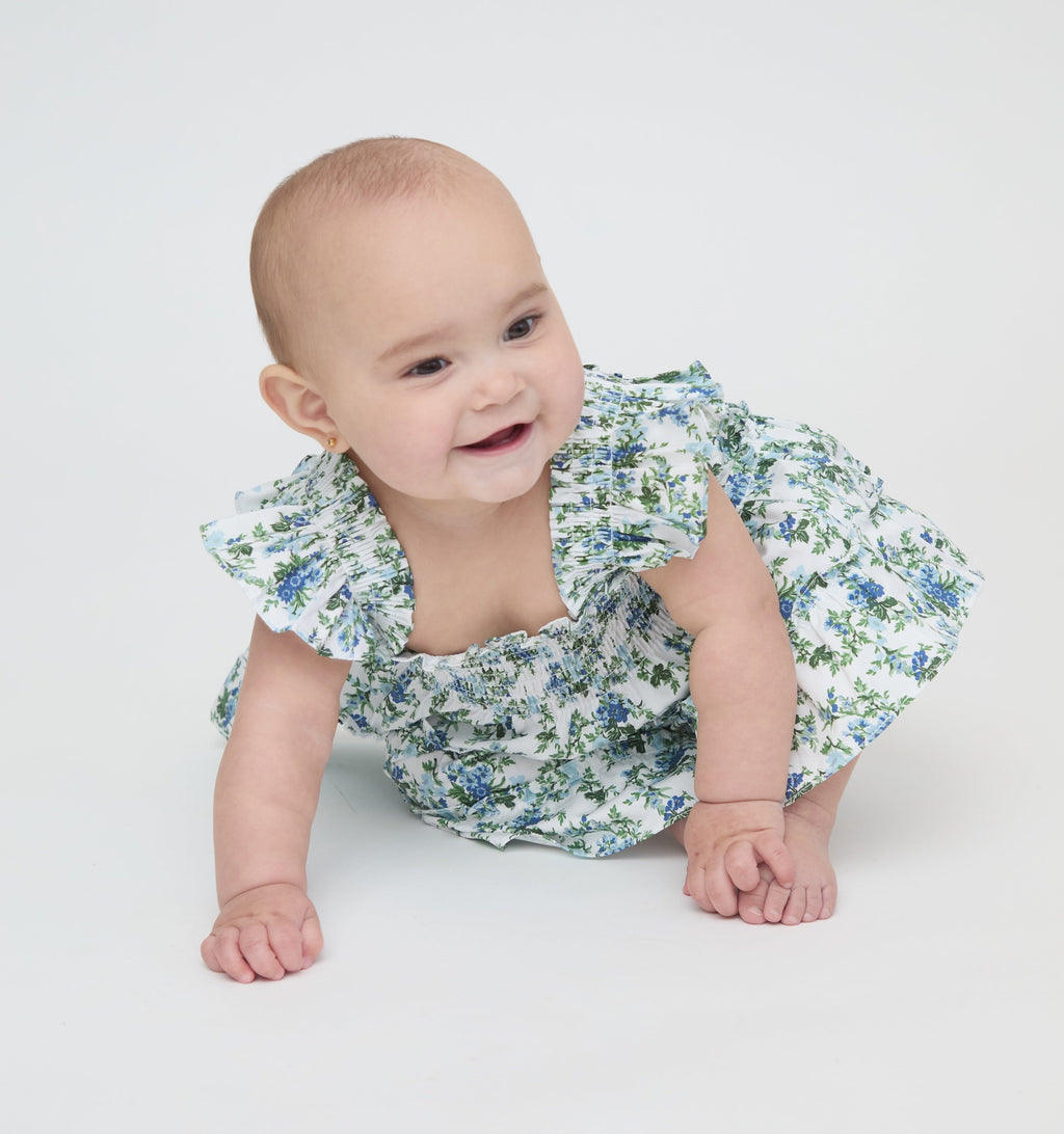 The Tiny Ellie Nap Dress in English Daisy