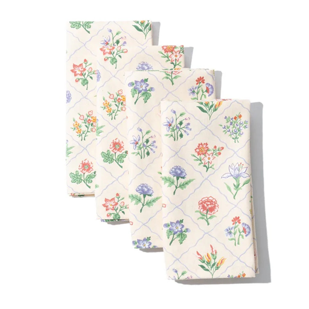 Amoureaux House Napkins in Beige, Set of 4