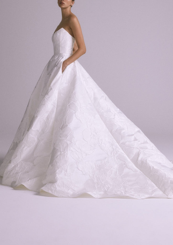 Amsale flower girl top dresses