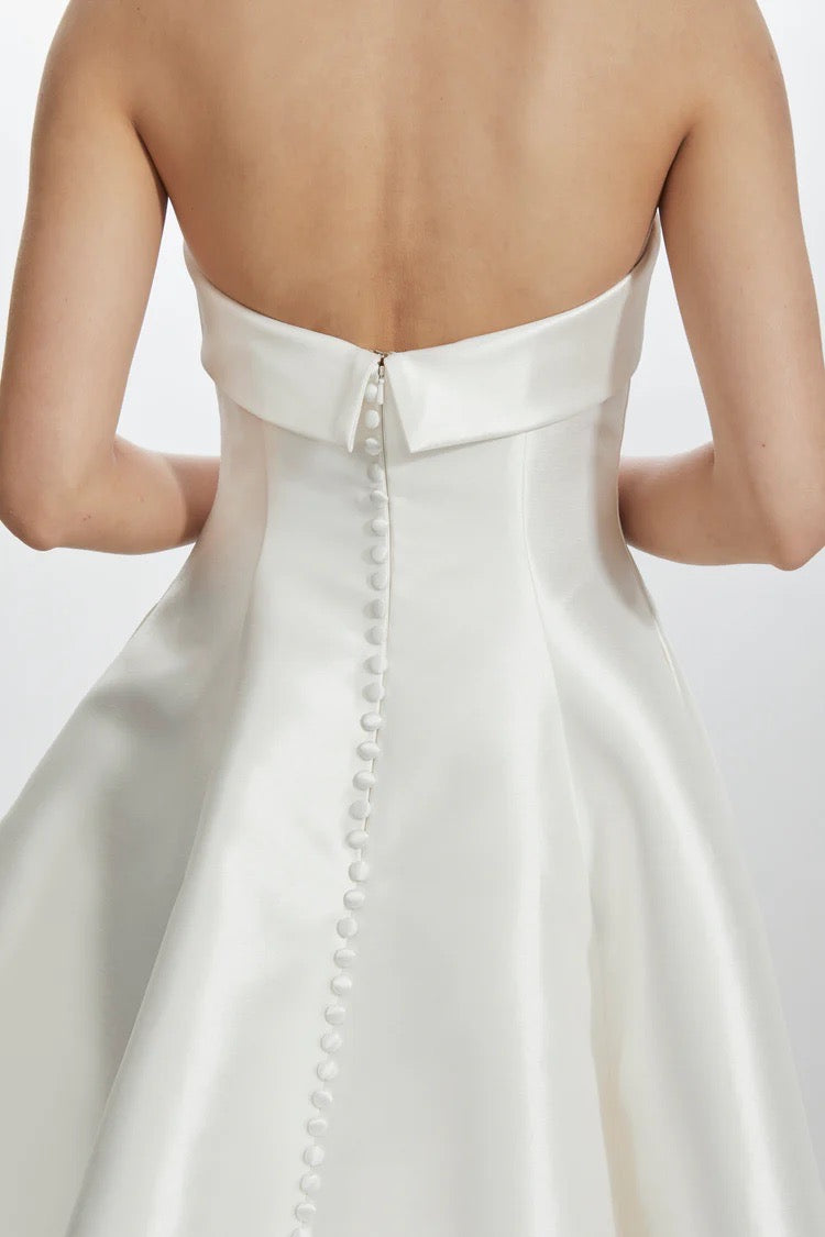 Mikado Strapless Dress