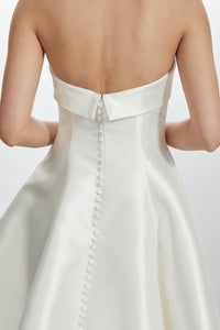 Mikado Strapless Dress