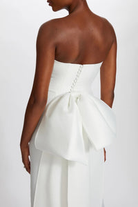 Mikado Oversized Bow Dress