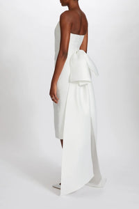 Mikado Oversized Bow Dress