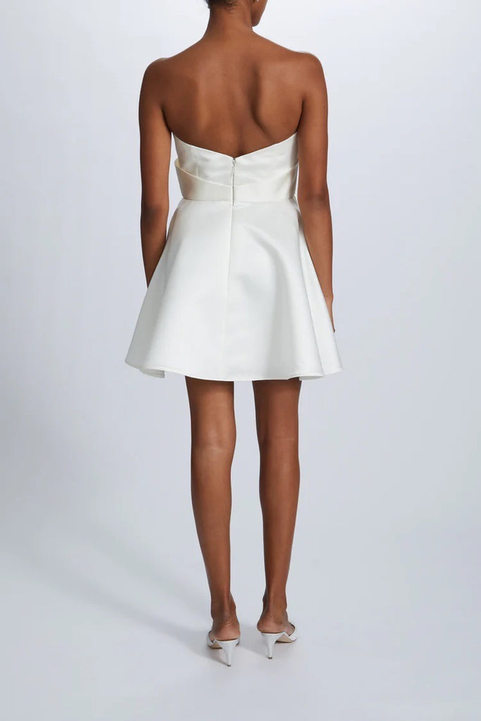 Duchess Satin Mini Dress Duchess Satin Mini Dress