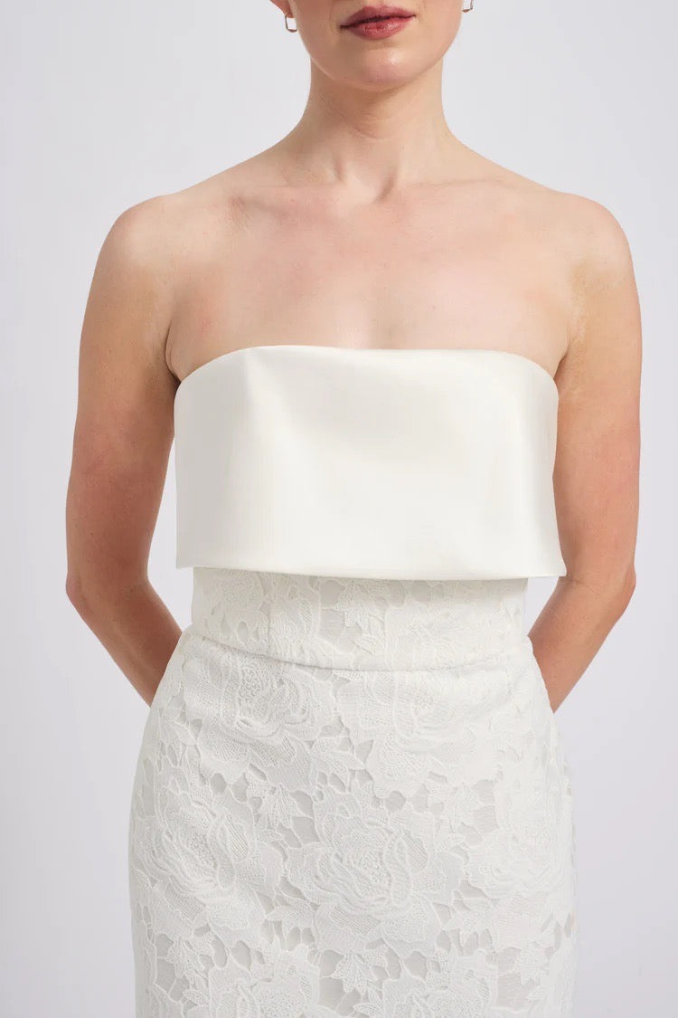 Guipure Lace Dress Ivory / 2 | Amsale