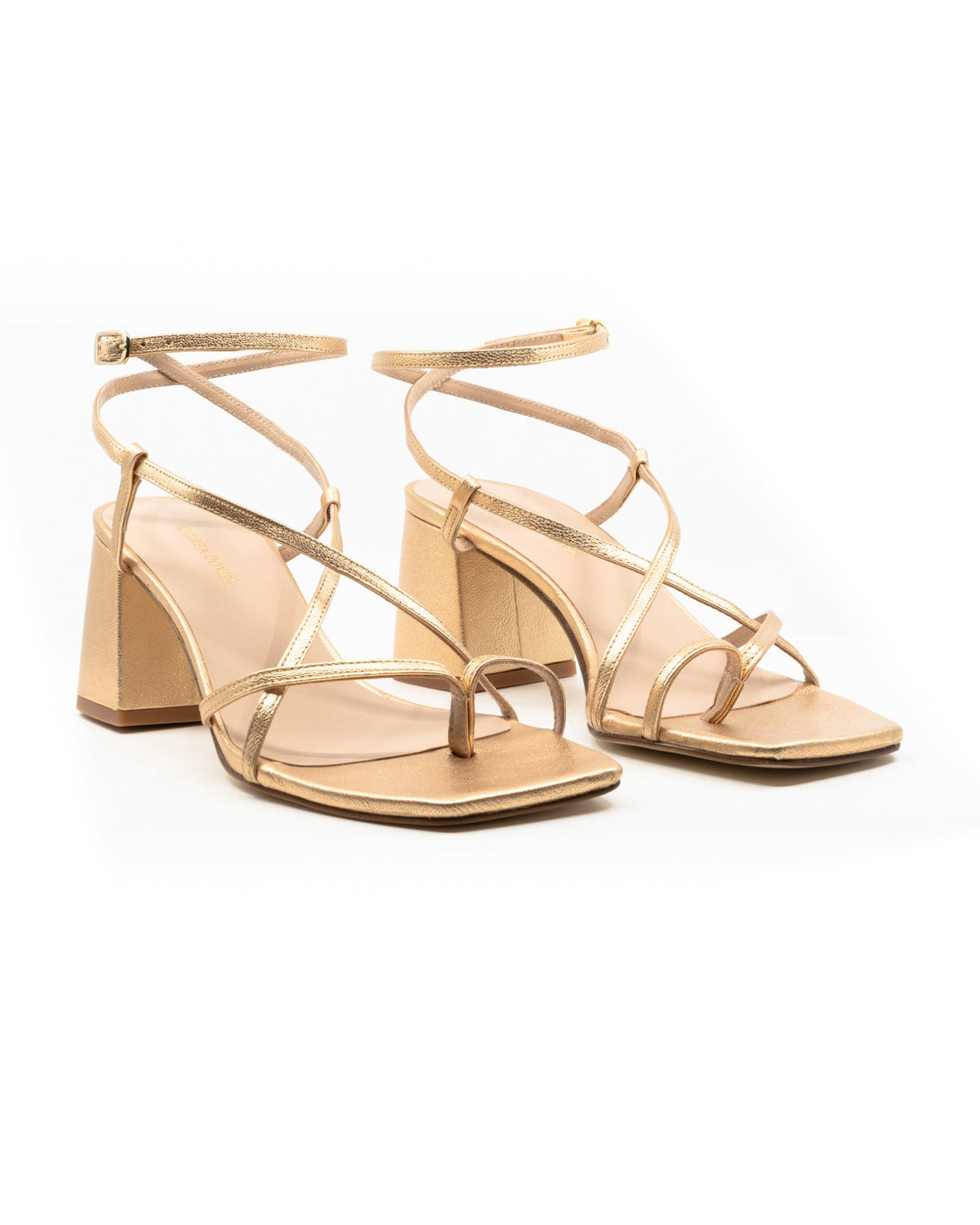 Ana Gold Sandal