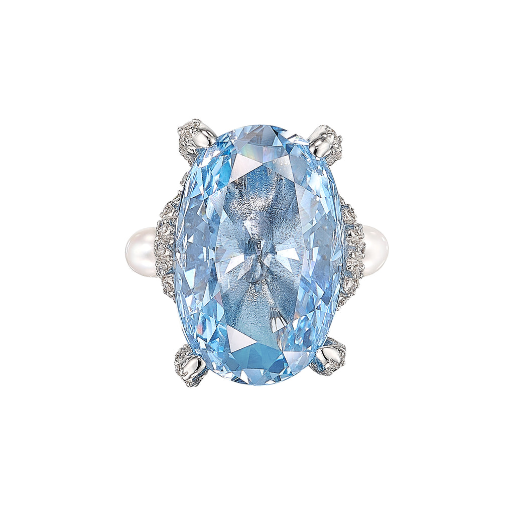 Baby Blue Mermaid Ring