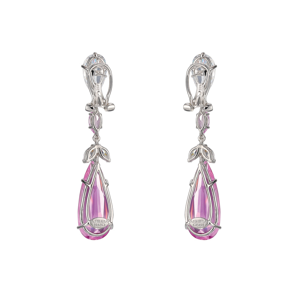 Blush Calla Lily Earrings
