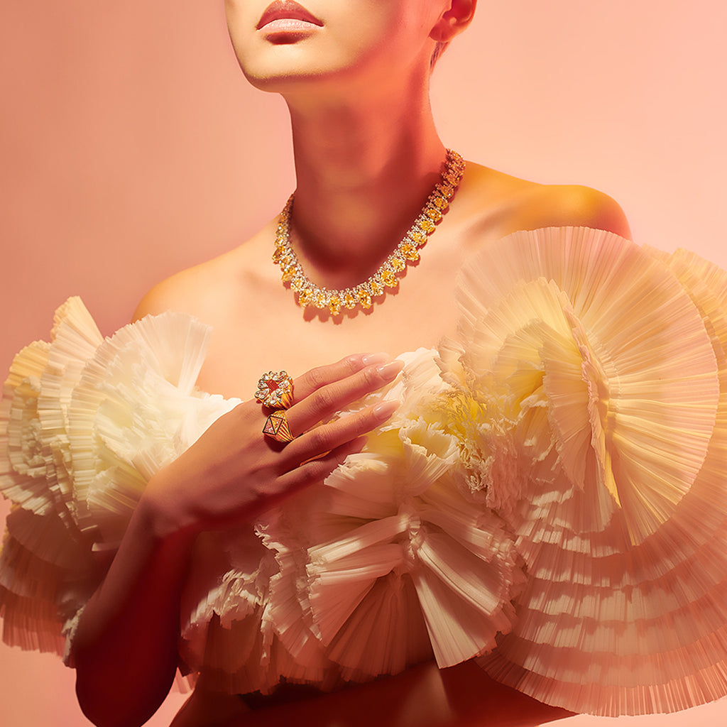 Diamond Panettone Ring