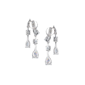 Mini Diamond Raindrop Earrings
