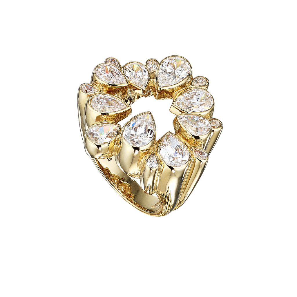 Diamond Panettone Ring