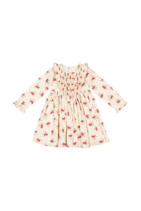 Anastasia Christmas Smocked Dress